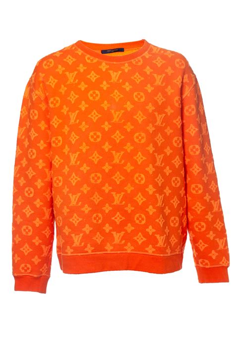 oranje louis vuitton trui|Louis Vuitton sweater.